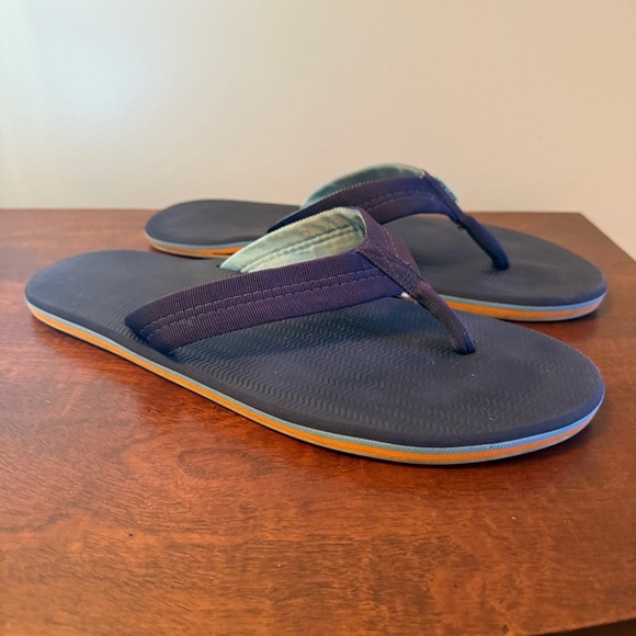 Hari Mari Dunes Blue Flip-Flop Sandals Size 13 - Picture 2 of 5